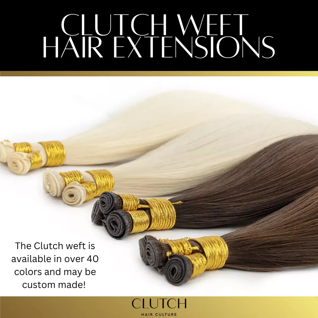 Clutch Weft Hair Extensions 24"
