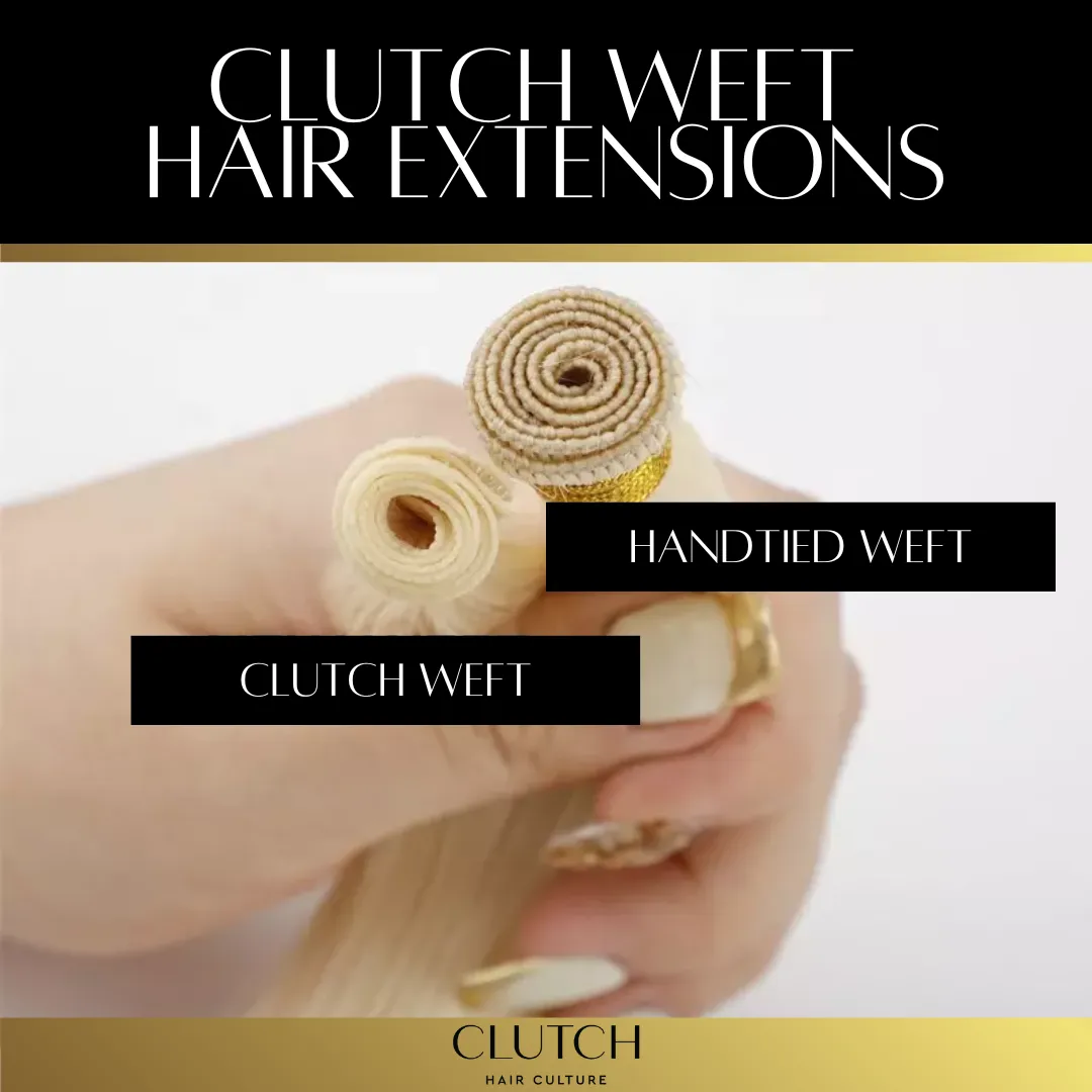 Clutch Weft Hair Extensions 24"