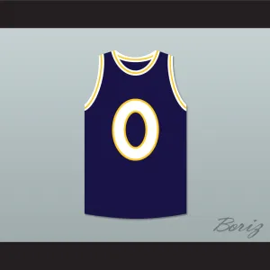 Coolio 0 Monstars Dark Blue Basketball Jersey Hit Em High