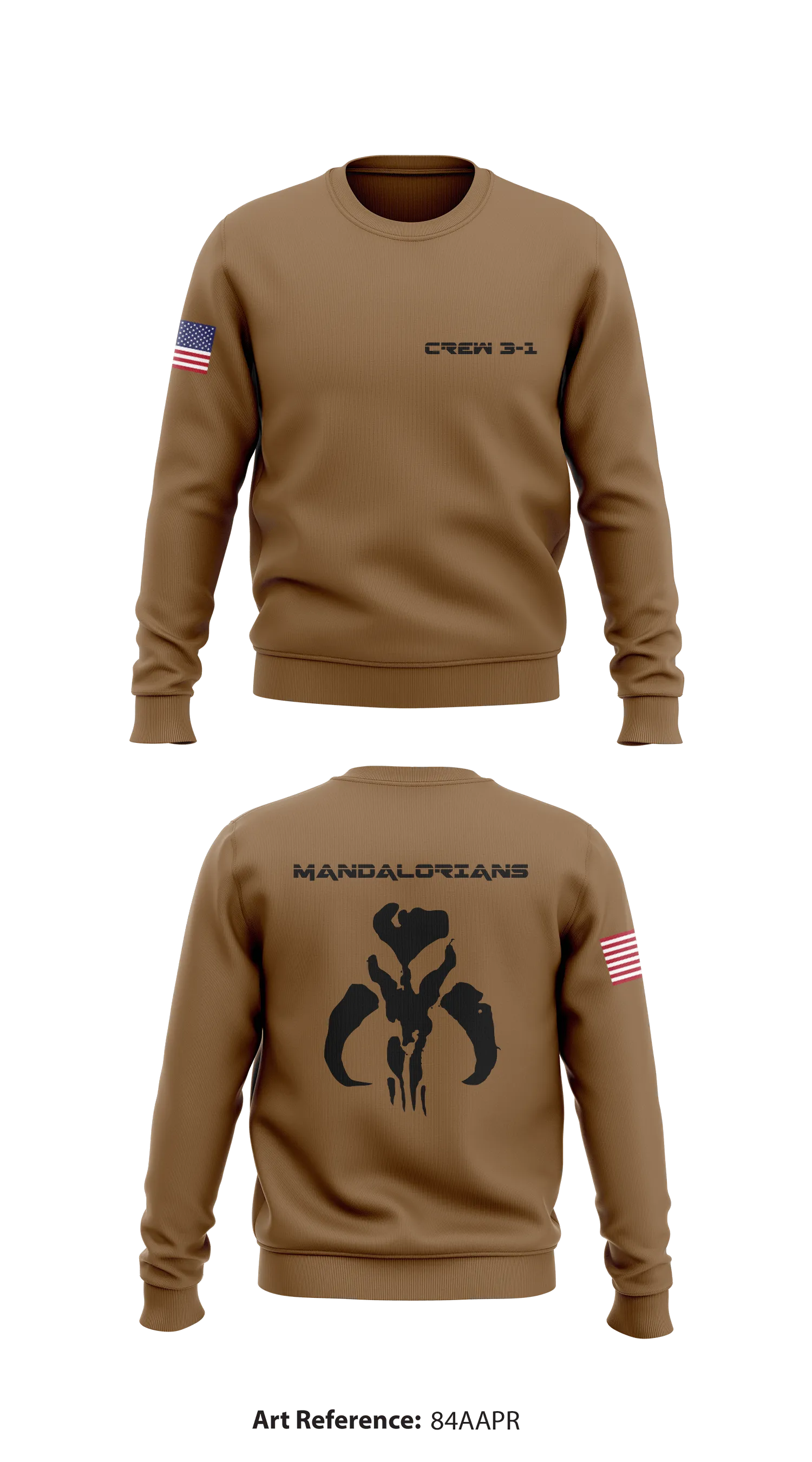 Crew 3-1 Store 1 Core Men's Crewneck Performance Sweatshirt - 84aAPR