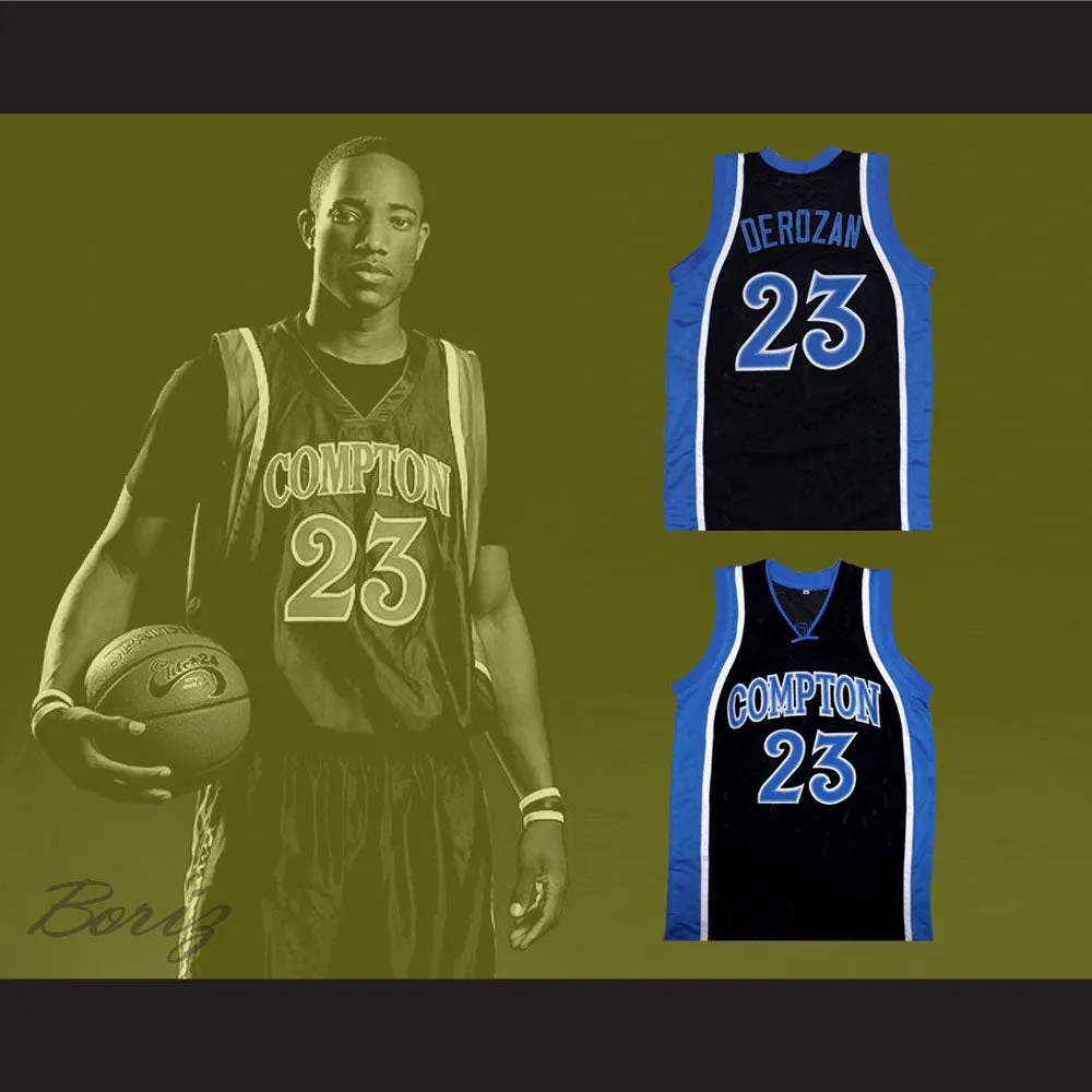 DeMar DeRozan 23 Compton High School Basketball Jersey