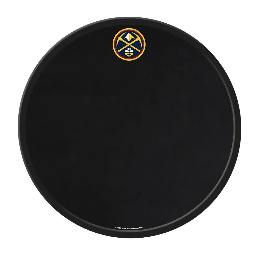 Denver Nuggets: Modern Disc Chalkboard