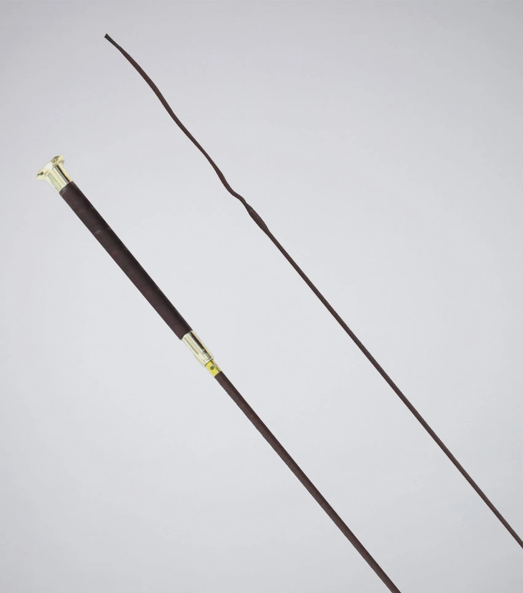 Deruta Dressage Whip Brown