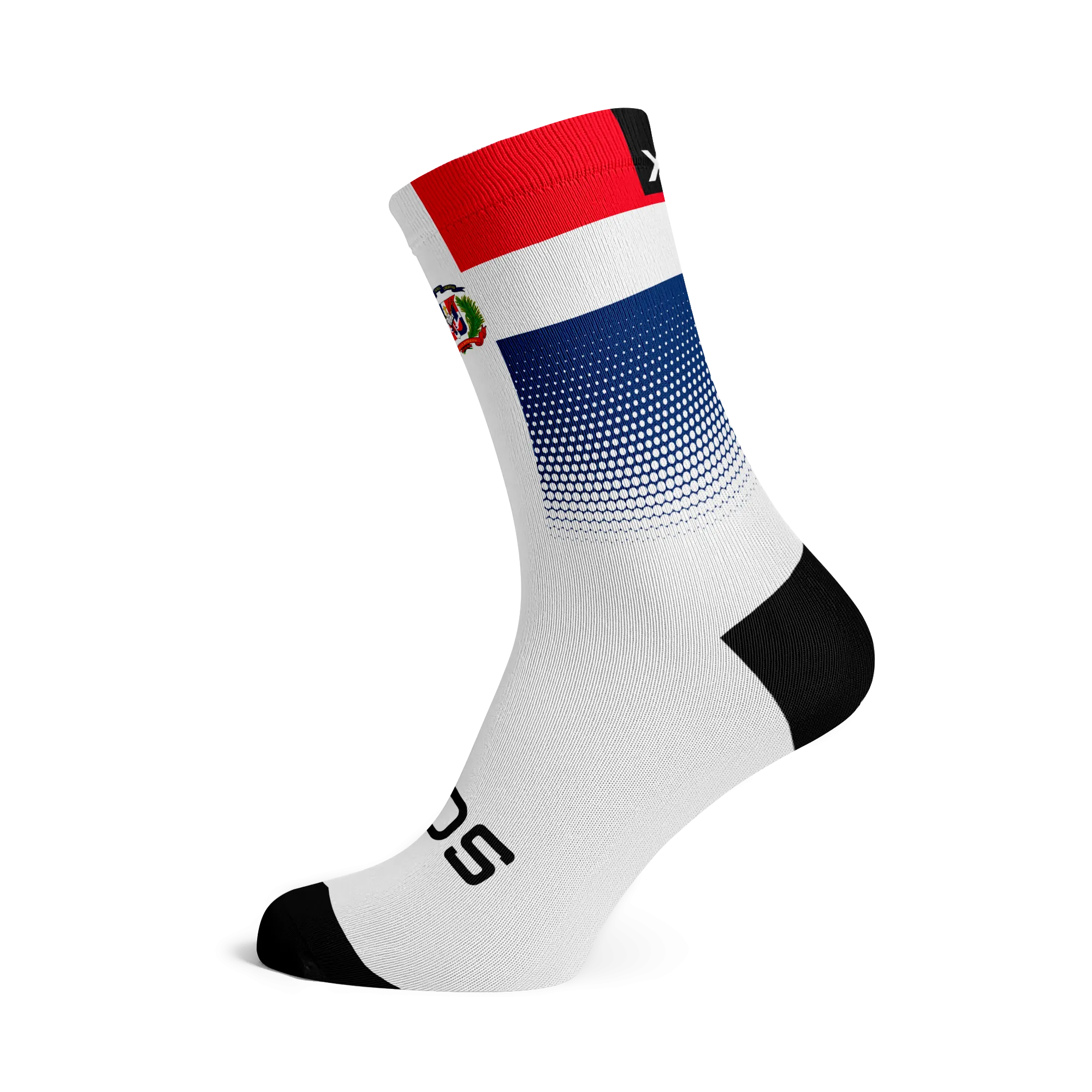 Dominican Flag Socks