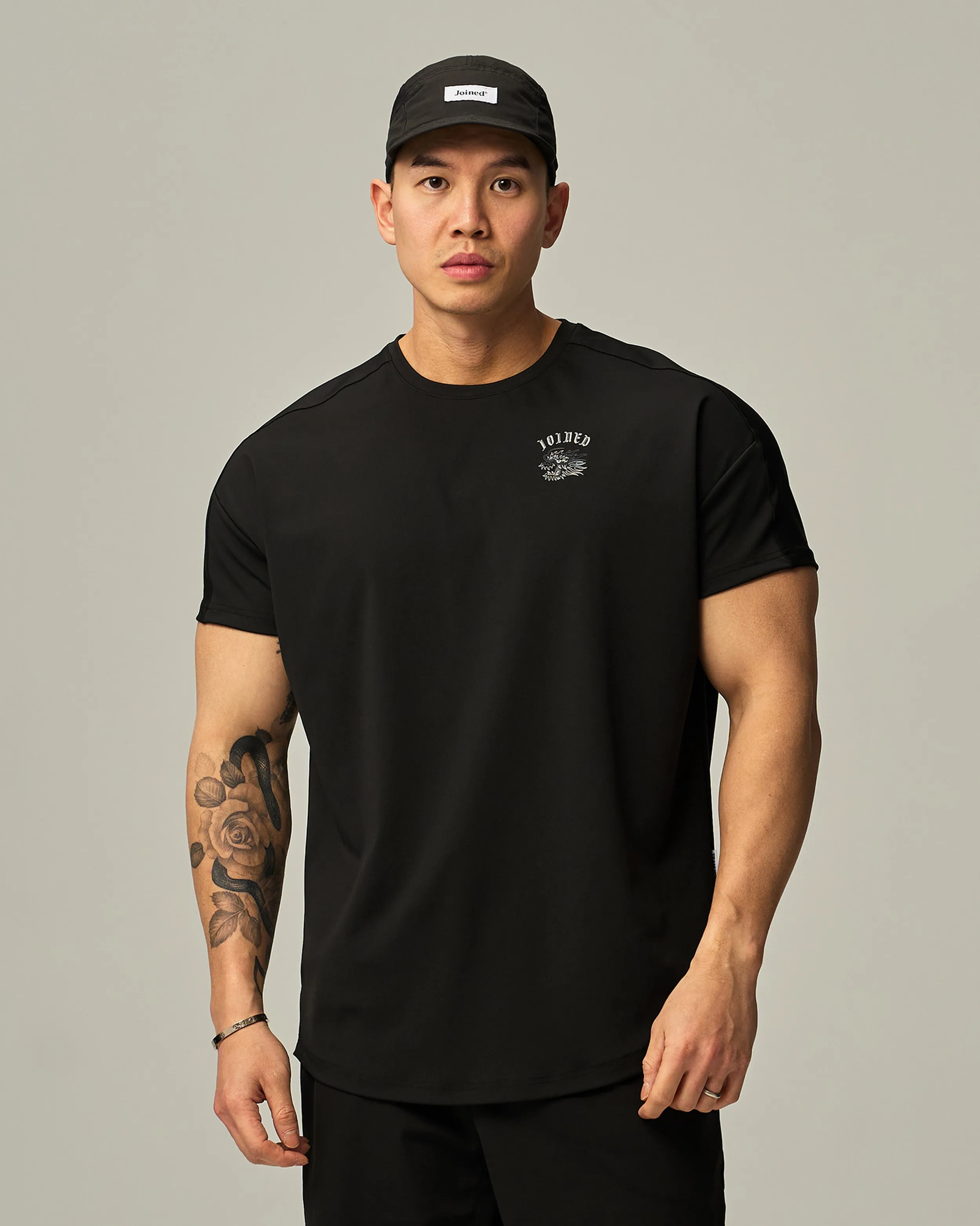 Dragon Drop Shoulder Muscle Tee