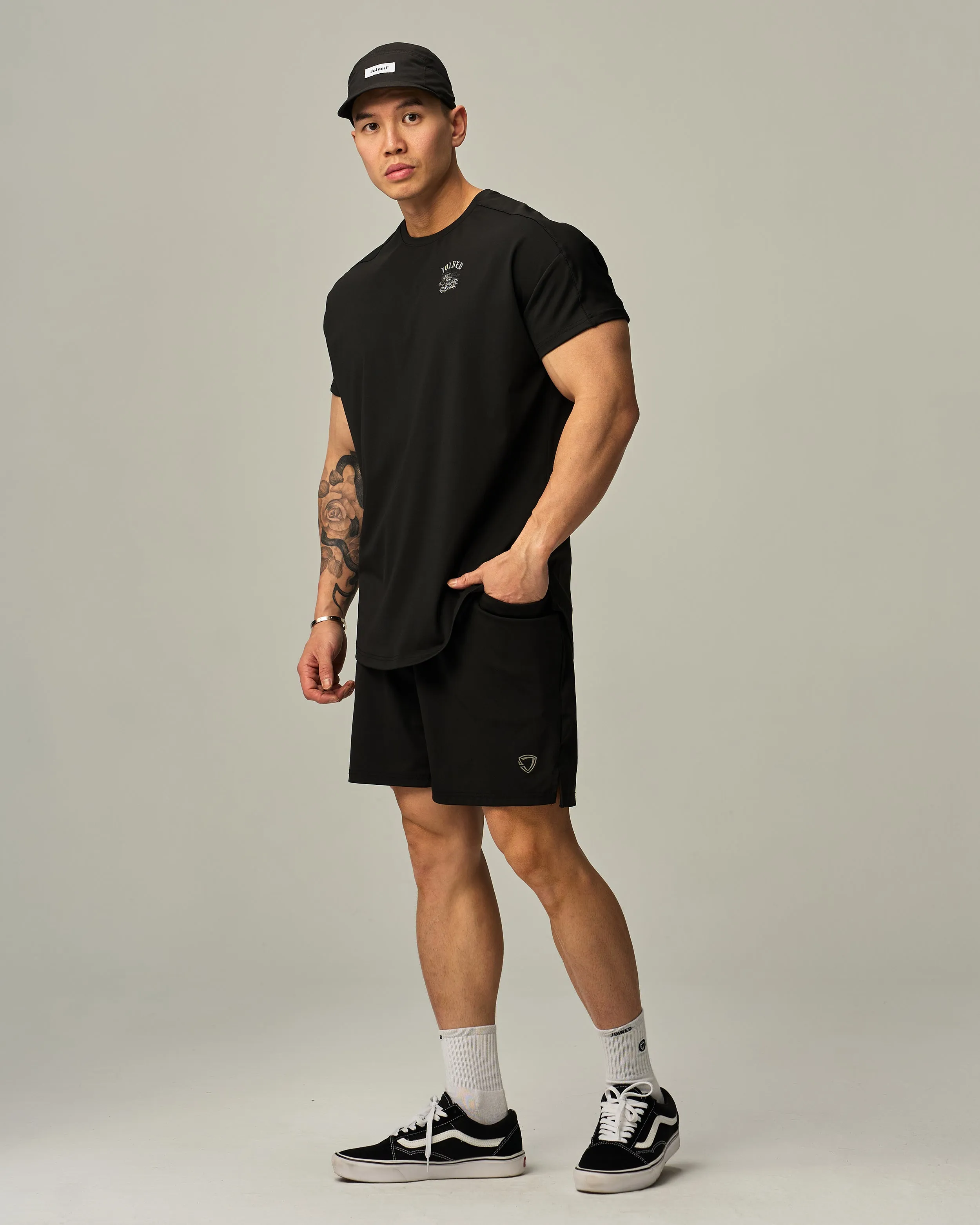 Dragon Drop Shoulder Muscle Tee