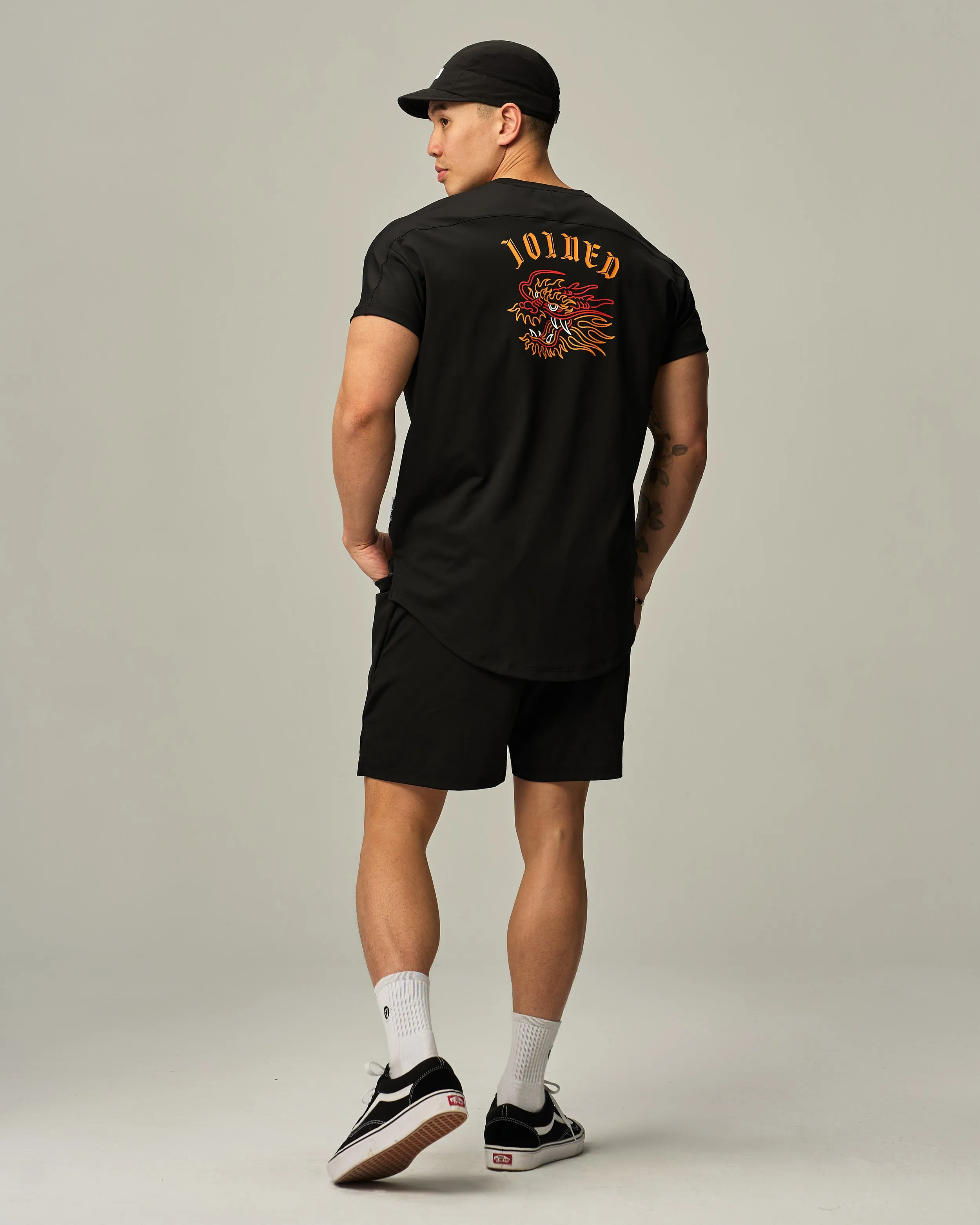 Dragon Drop Shoulder Muscle Tee