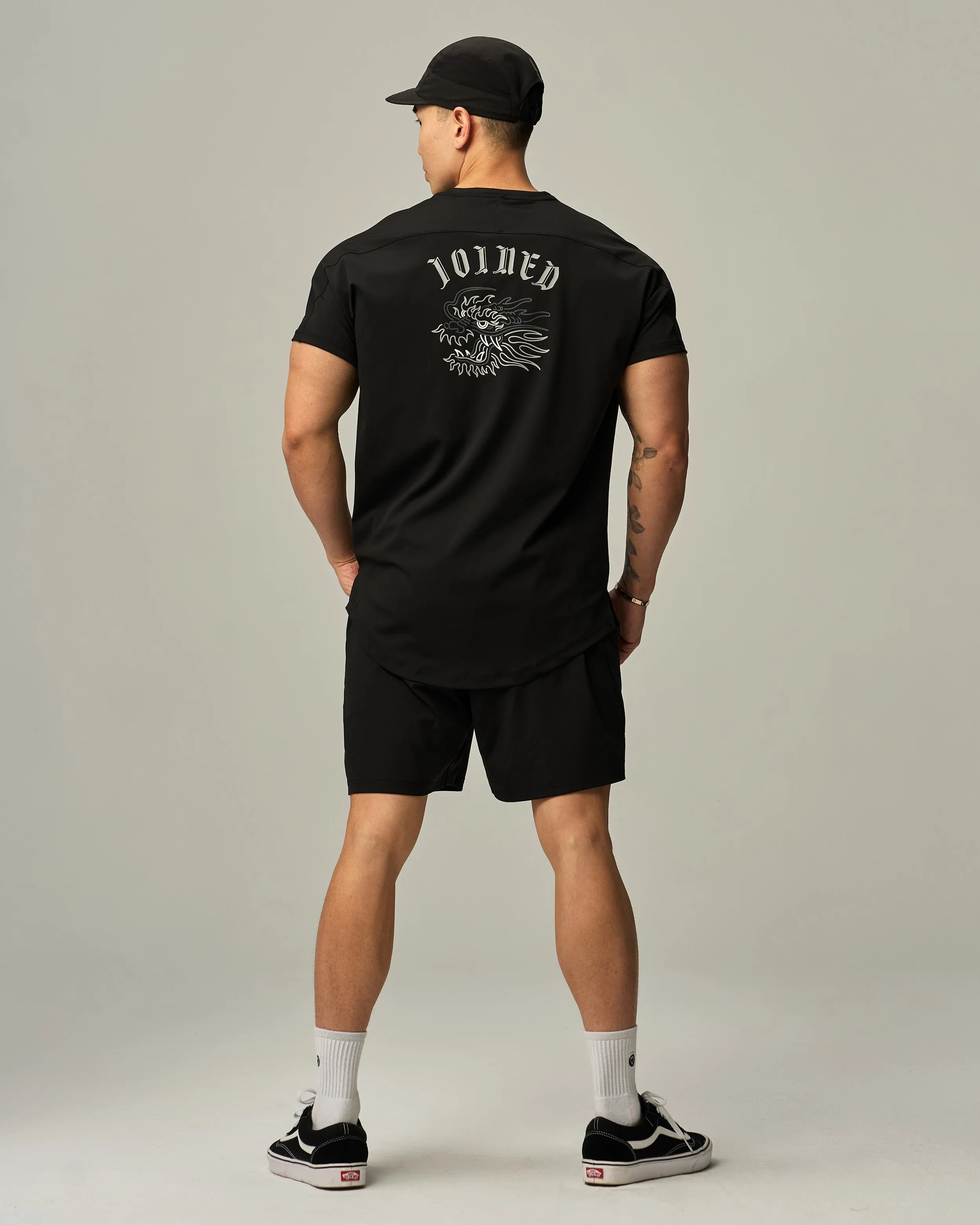 Dragon Drop Shoulder Muscle Tee