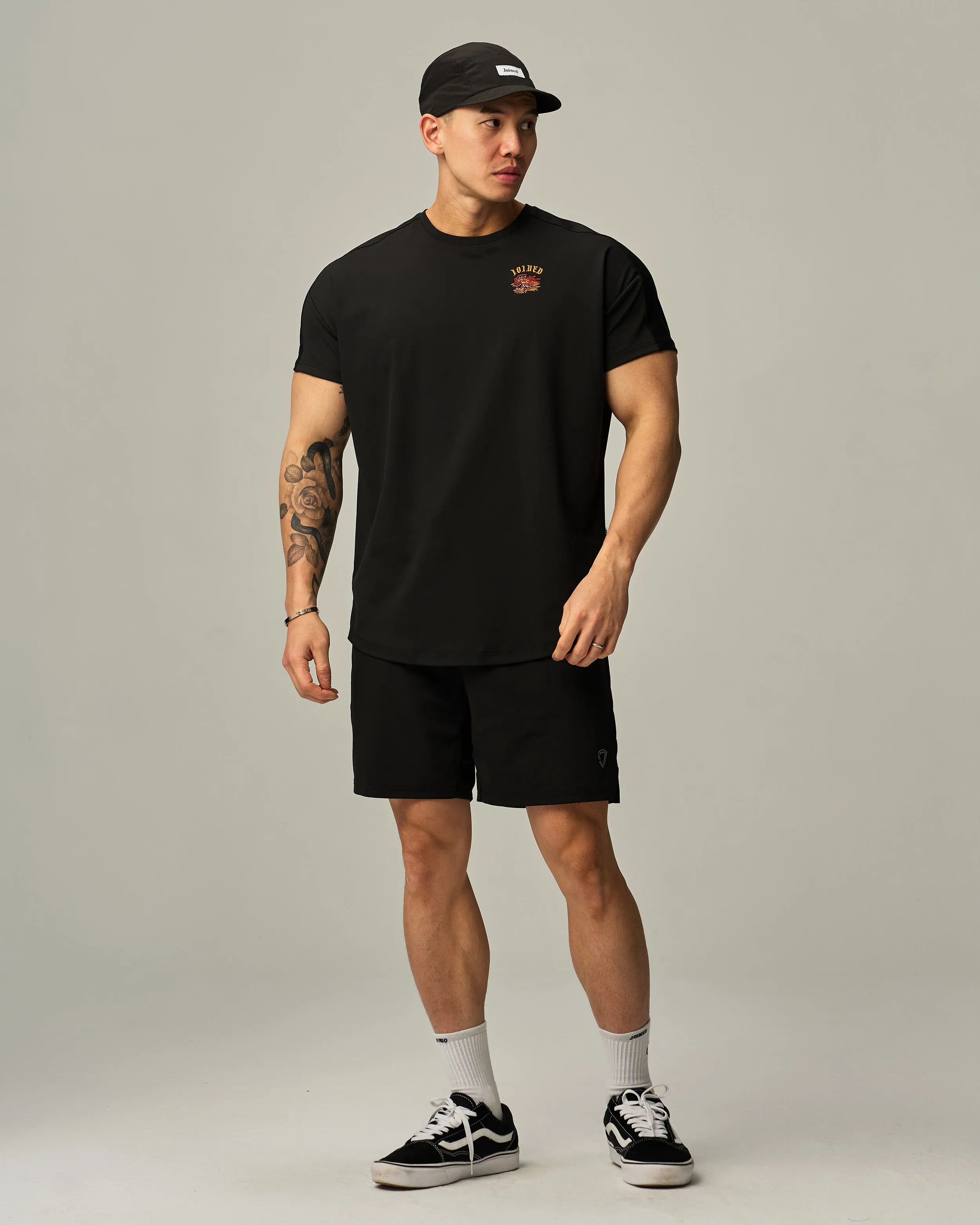 Dragon Drop Shoulder Muscle Tee