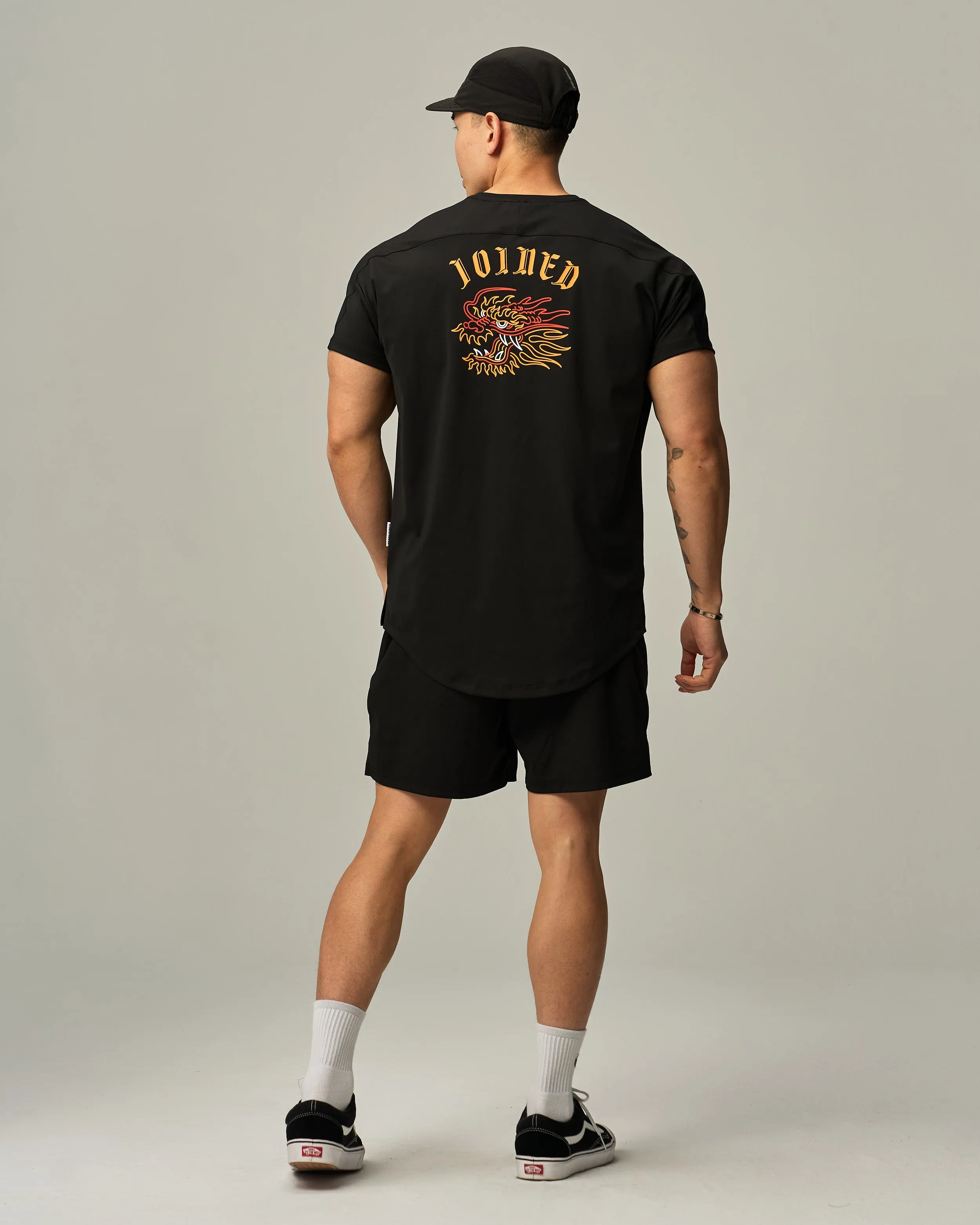 Dragon Drop Shoulder Muscle Tee