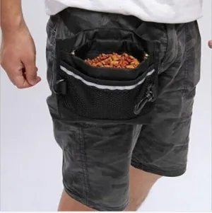 Durable Pet Dog Treat Bait Waist Pouch Puppy Reward Based Training Bag with Buckle Belt