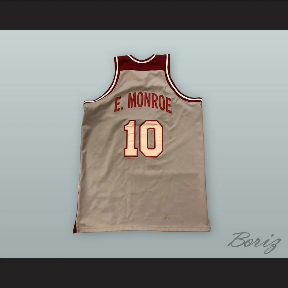 Earl Monroe 10 John Bartram High School Braves Basketball Jersey