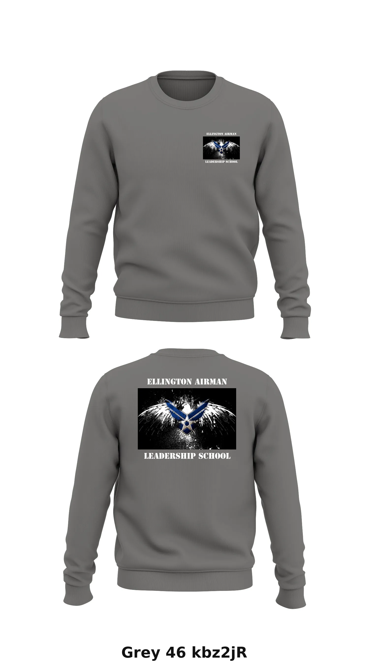 Ellington Airman Leadership School  Store 1 Core Men's Crewneck Performance Sweatshirt - kbz2jR