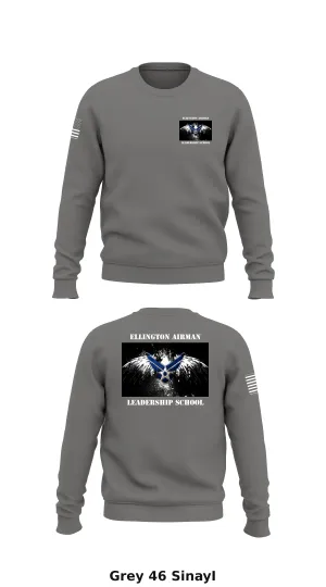 Ellington Airman Leadership School  Store 1 Core Men's Crewneck Performance Sweatshirt - SinayI