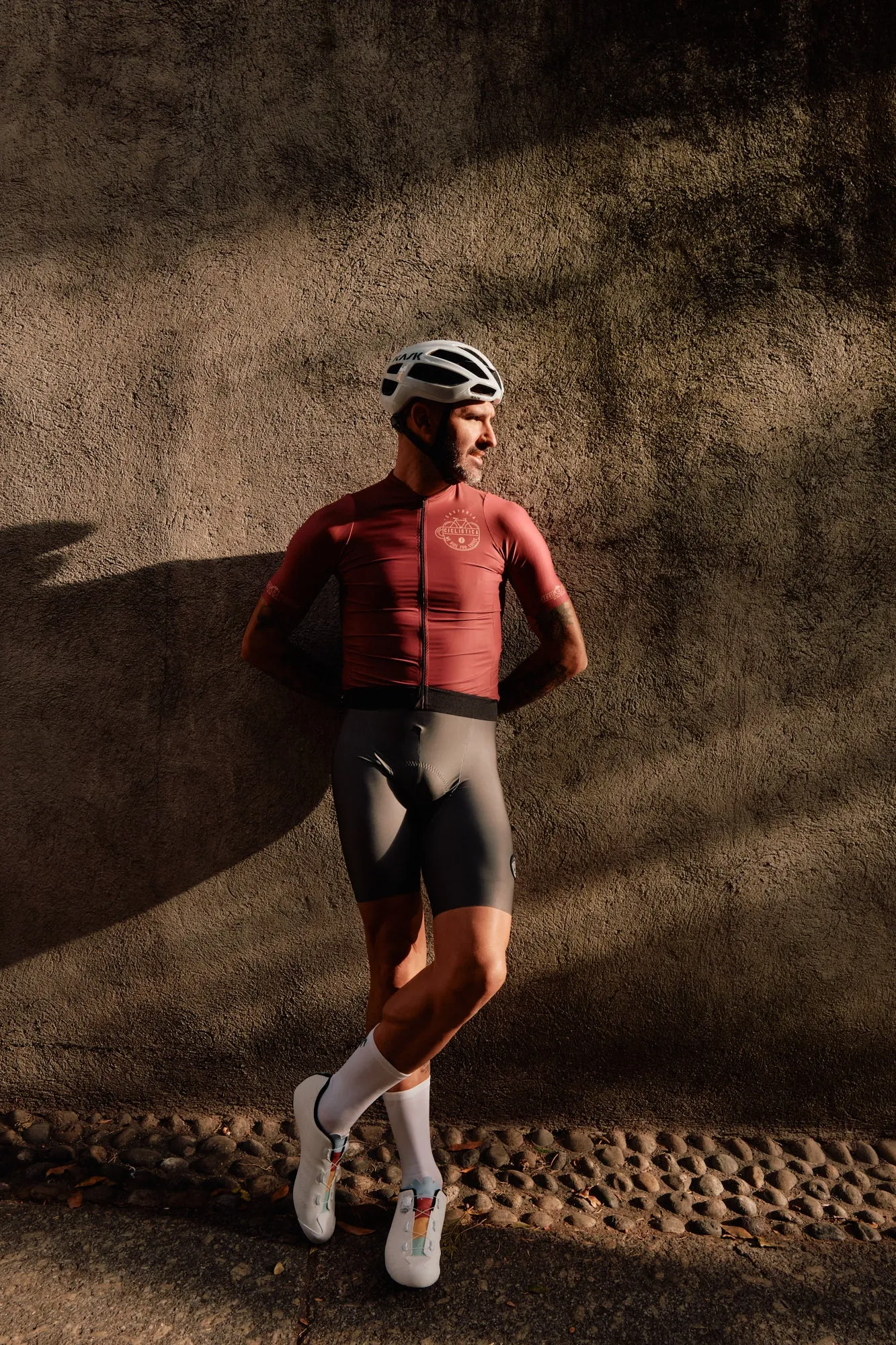 Enhanced Aero road bib - Olive green
