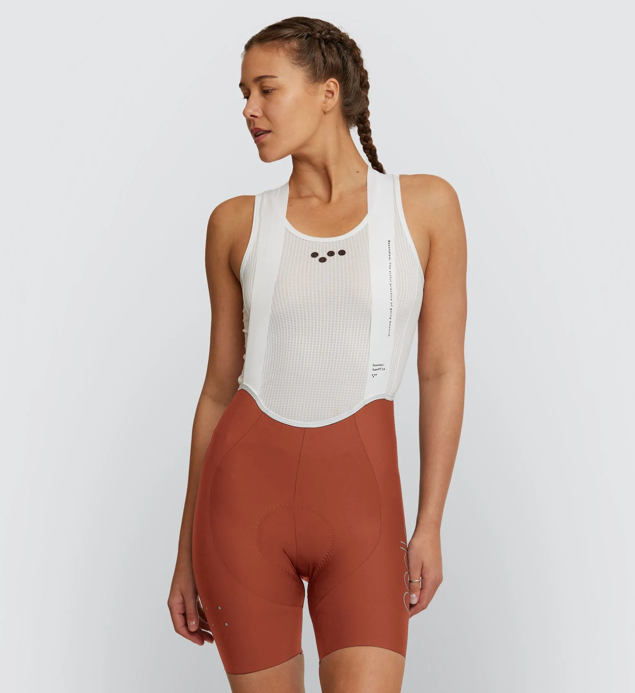 Essentials / Women's SuperFIT 2.0 Bib Short - Paprika