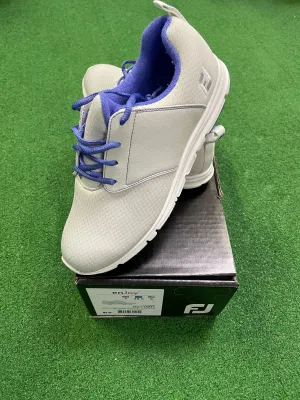 EX Shop Display Footjoy Ladies enJoy Golf Shoes 95708K / Light Grey / Size UK 7 W