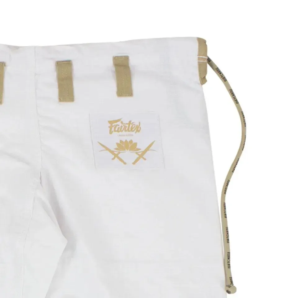 Fairtex Matchanu Premium BJJ Gi White