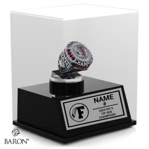 Fallbrook High School Girls Basketball 2022 Championship Display Case