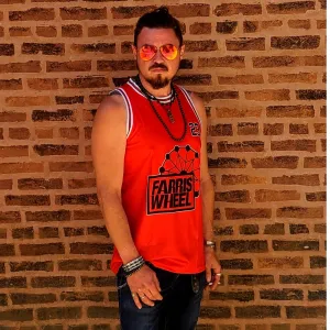 Farris Wheel Red Basketball Jersey