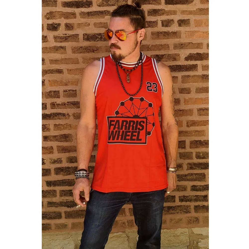 Farris Wheel Red Basketball Jersey