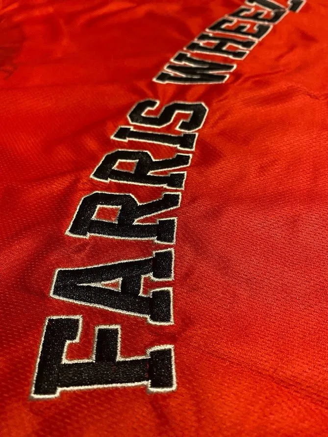 Farris Wheel Red Basketball Jersey