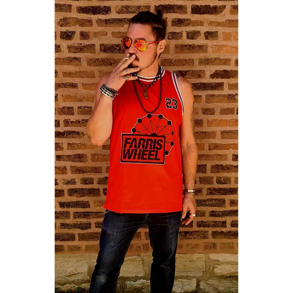 Farris Wheel Red Basketball Jersey