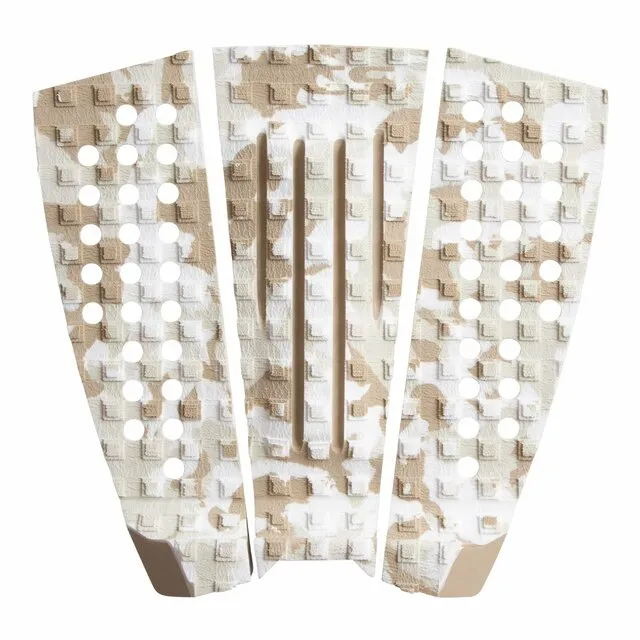 FCS JULIAN WILSON CREAM CAMO 3PC GRIP TRACTION
