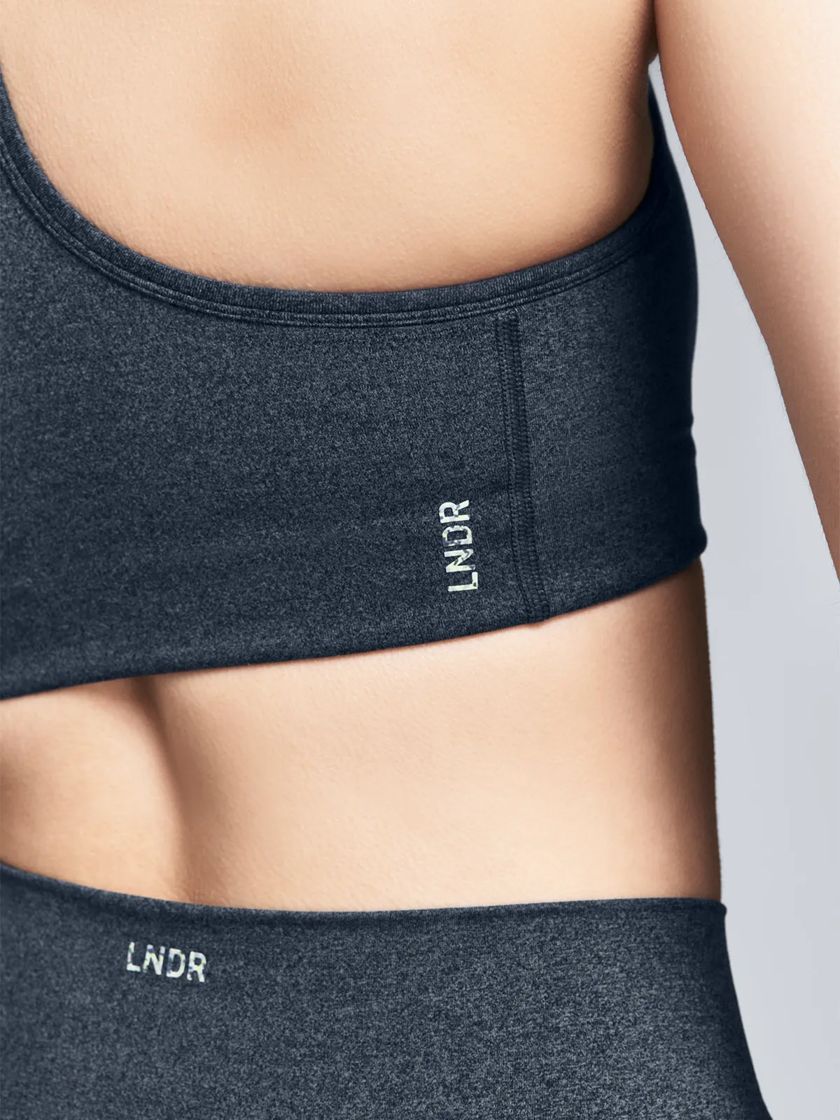 FEMME FATALE PLUSH Sports Bra Midnight Marl