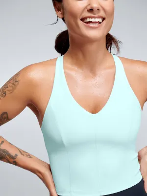 FEMME FATALE RECYCLED Longline Bra Mint