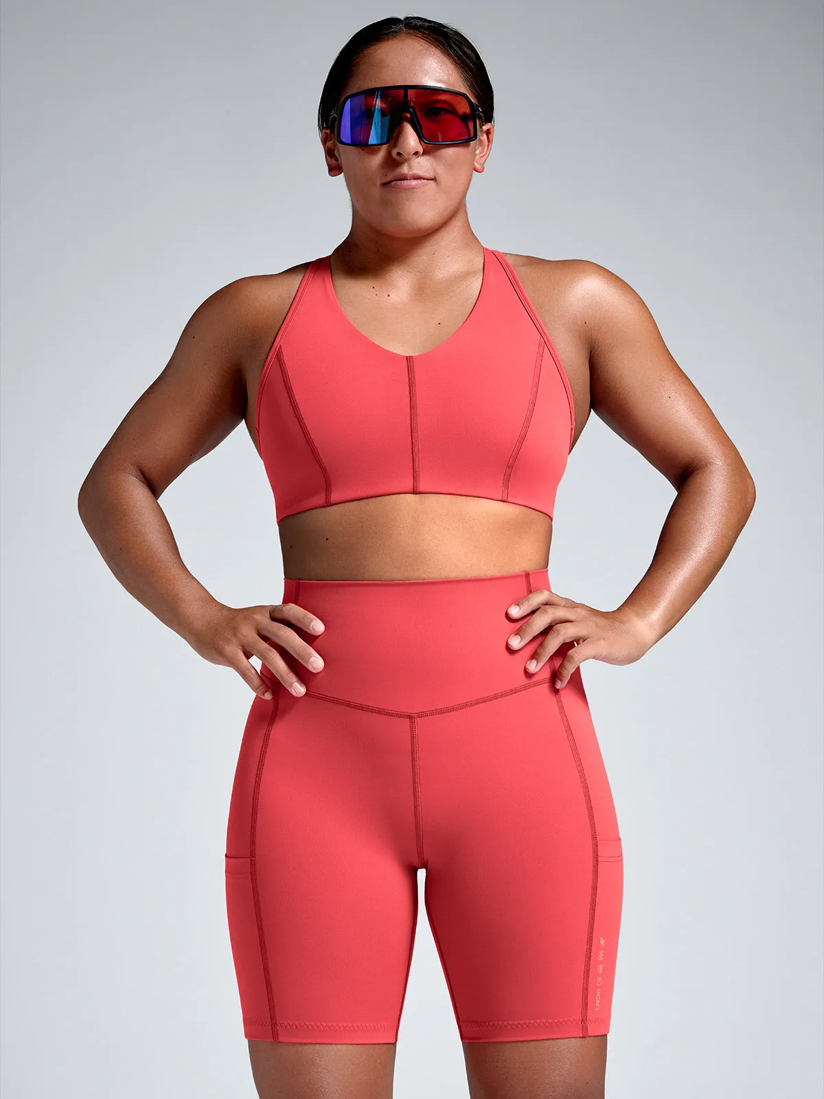 FEMME FATALE Sports Bra Retro Red