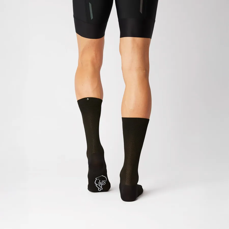 Fingerscrossed #Aero Soft Socks - Black