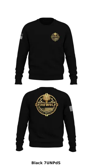 FireWolf-PD Store 1 Core Men's Crewneck Performance Sweatshirt - 7UNPdS