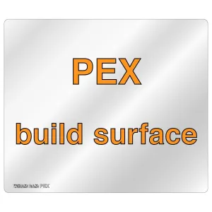 Flexi Plate with pre installed PEX Build Surface - Prusa i3 Series & Raise3D N1