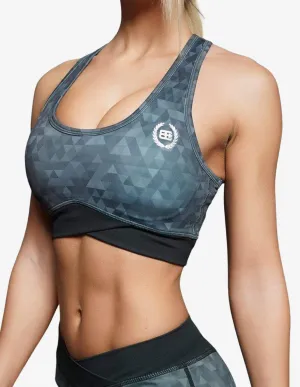 GEO Sports Bra – DARK GREY