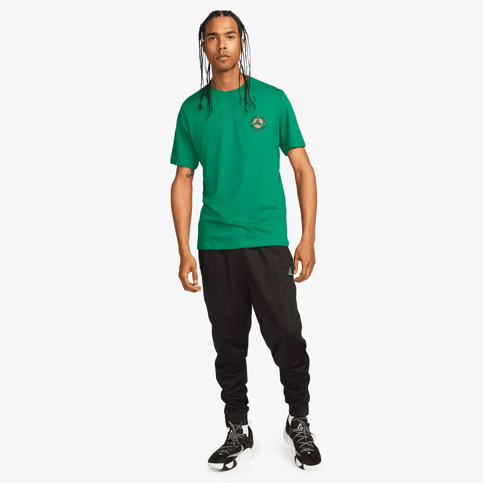 Giannis Floral Graphic Dri-FIT T-Shirt - Green