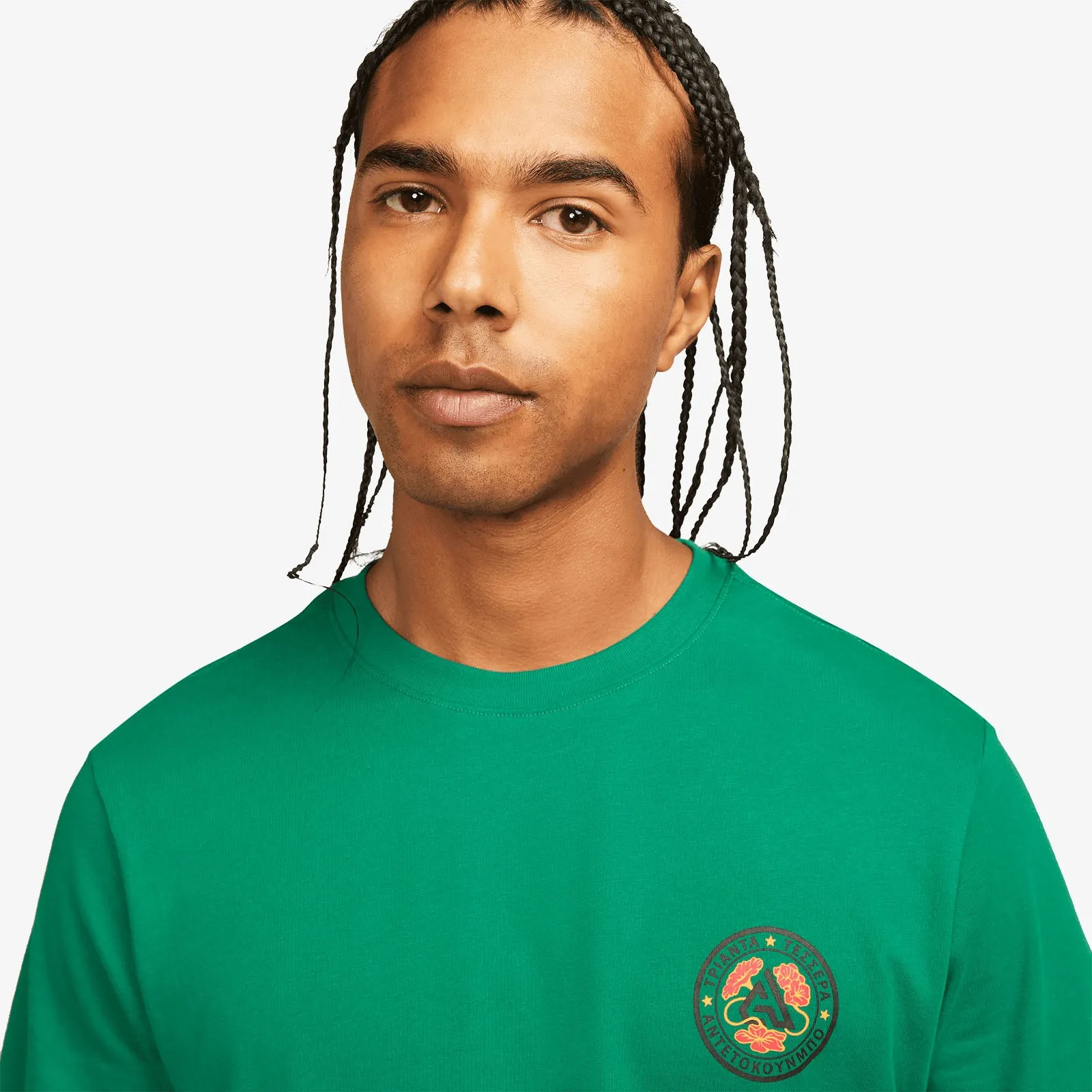 Giannis Floral Graphic Dri-FIT T-Shirt - Green