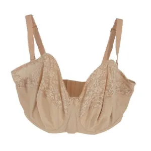 Goddess Underwired Strapless Bra Sand Supportive Convertible NWT