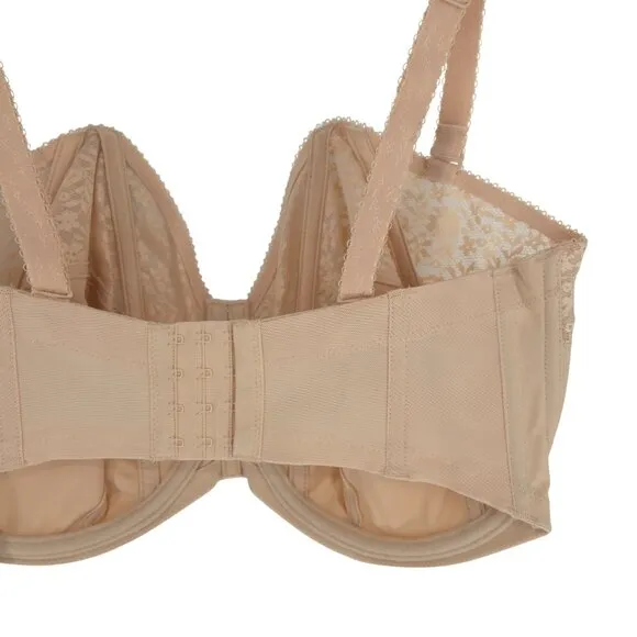 Goddess Underwired Strapless Bra Sand Supportive Convertible NWT