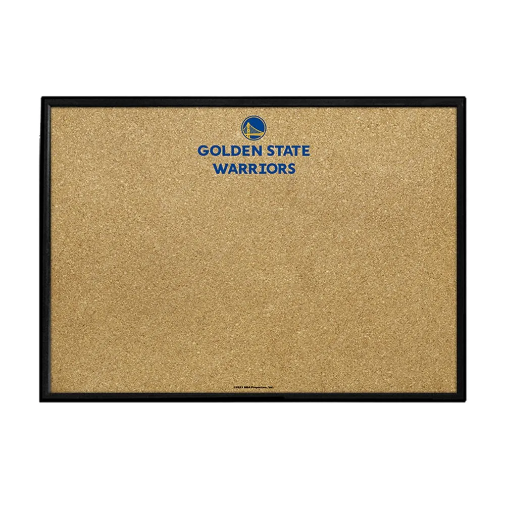 Golden State Warriors: Framed Corkboard
