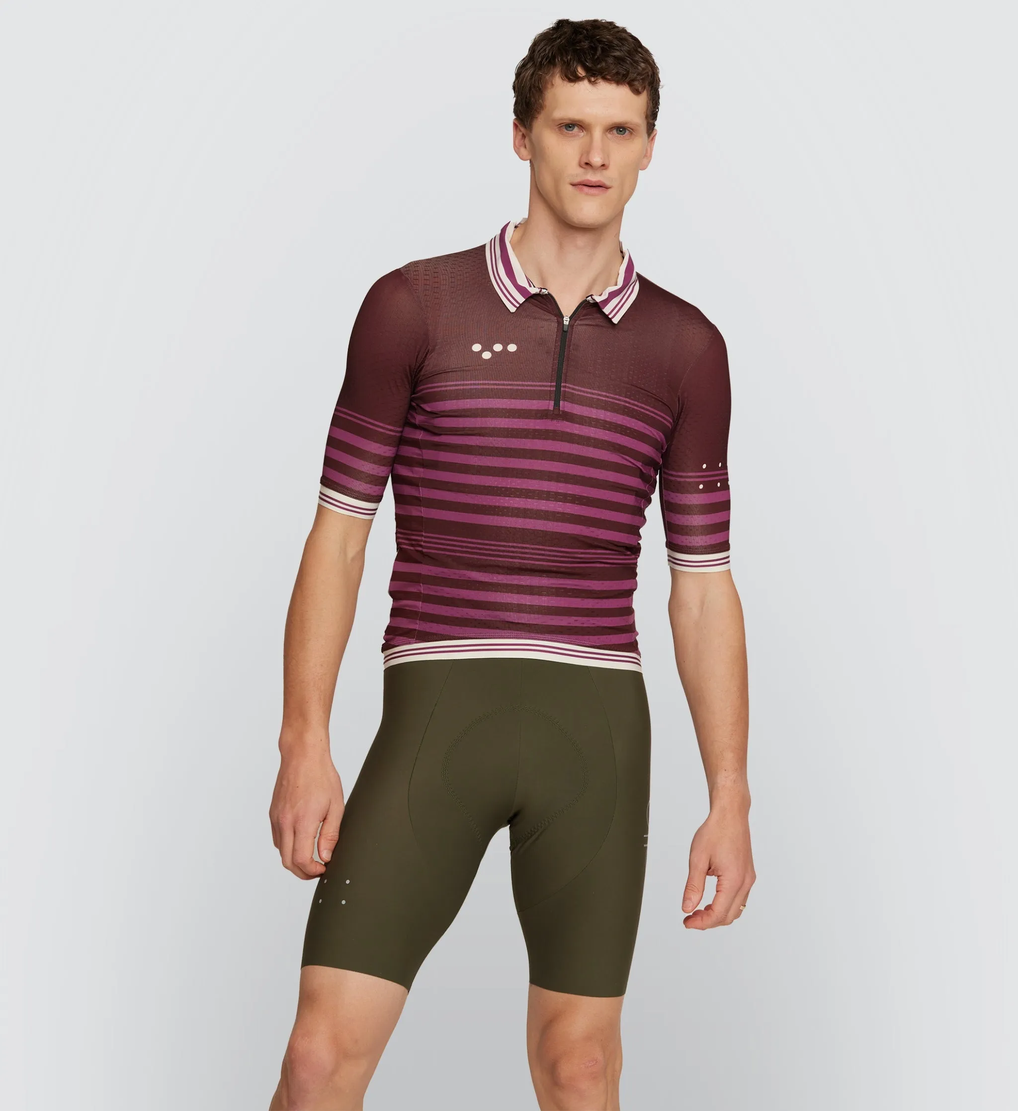 Heritage / Men's Retro Jersey - Mulberry