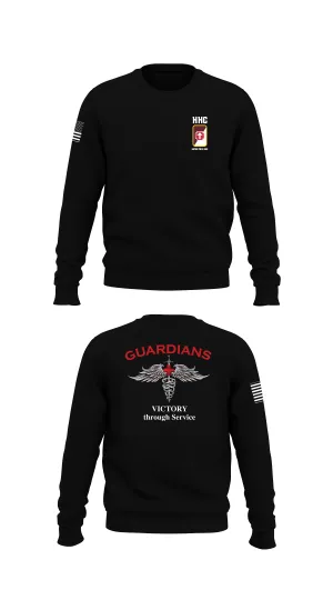 HHC, 62nd MED BDE Store 1 Core Men's Crewneck Performance Sweatshirt - 77424514439