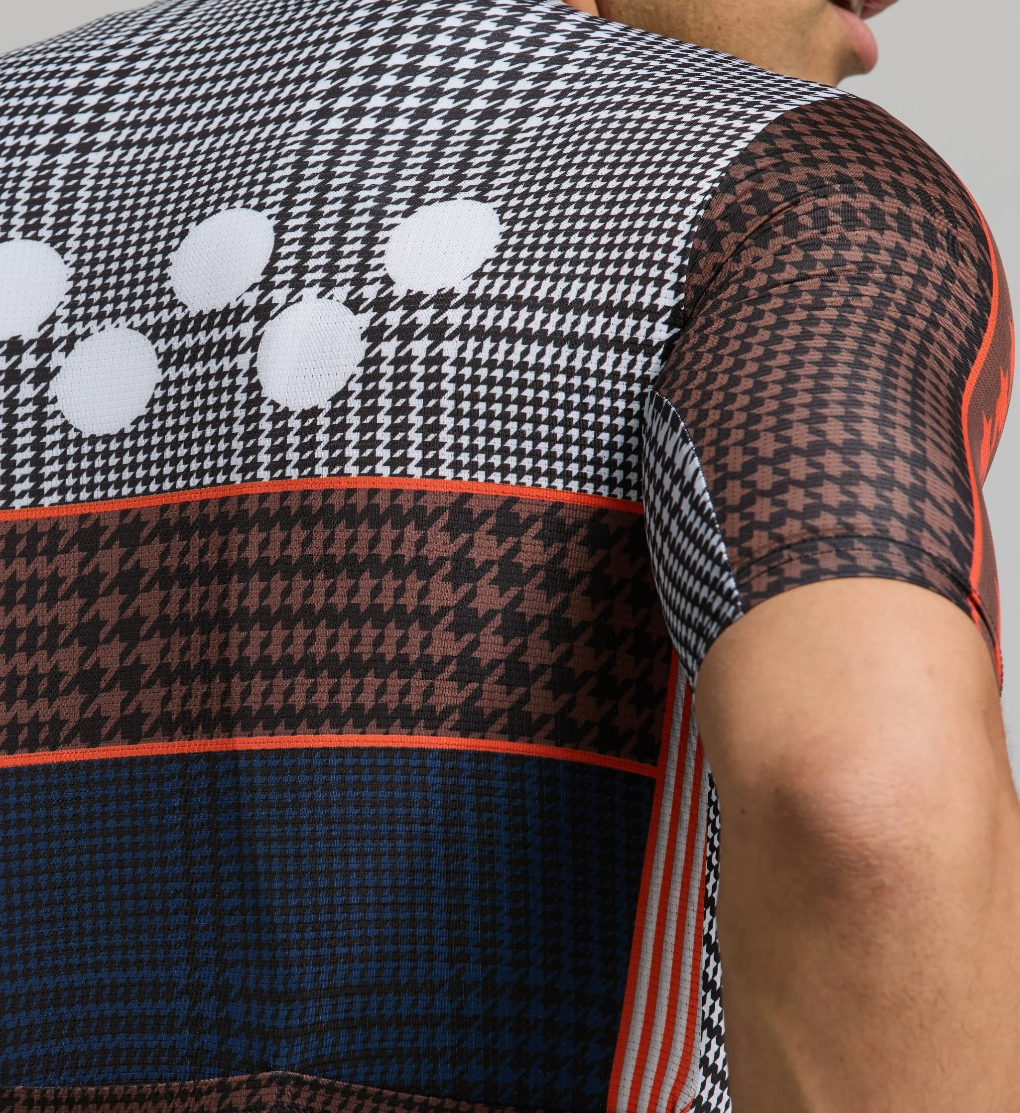 HoundsKNIT / Men's Training Jersey - Rusty Brown