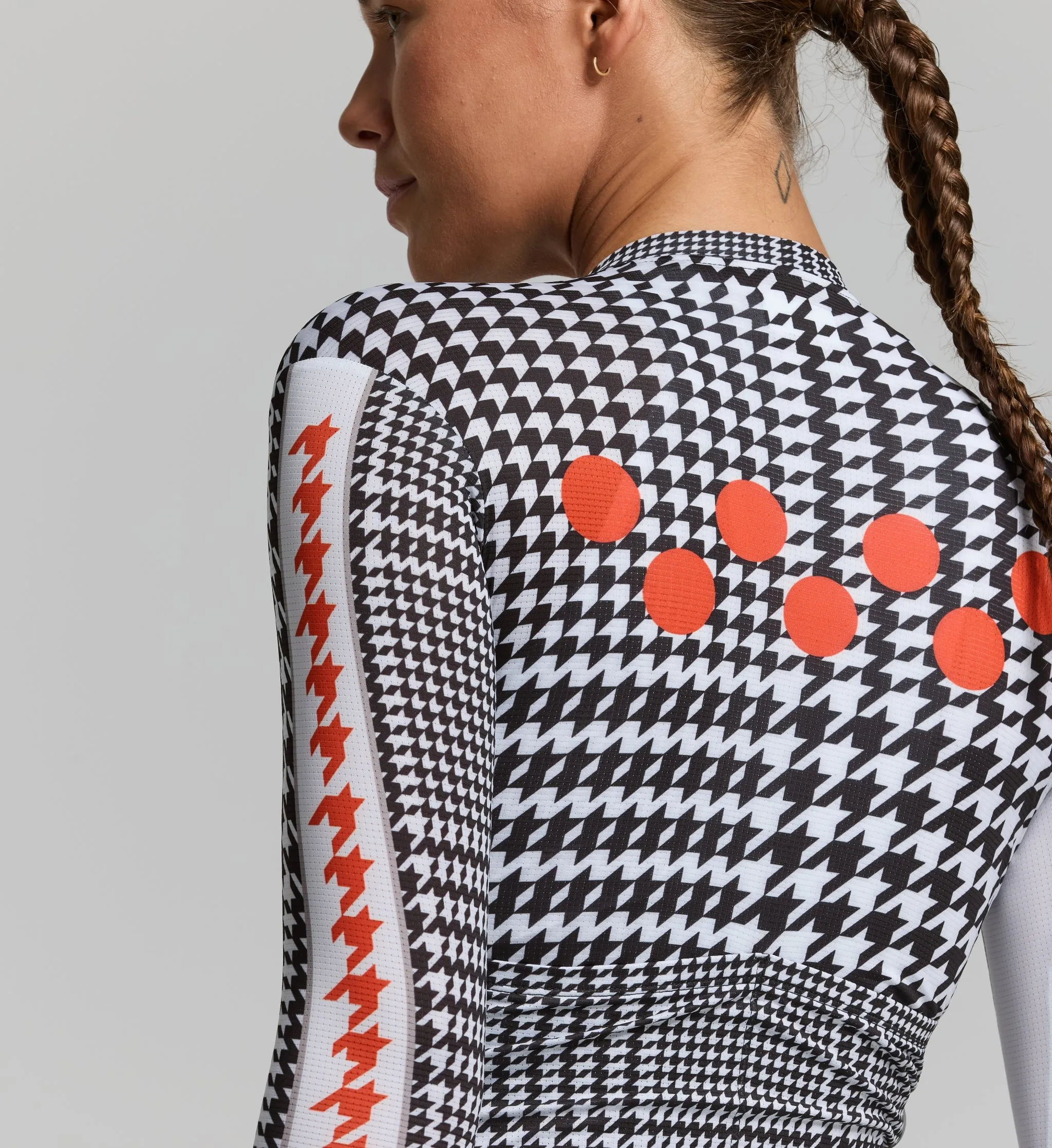 HoundsKNIT / Women's LS Training Jersey - Monochrome