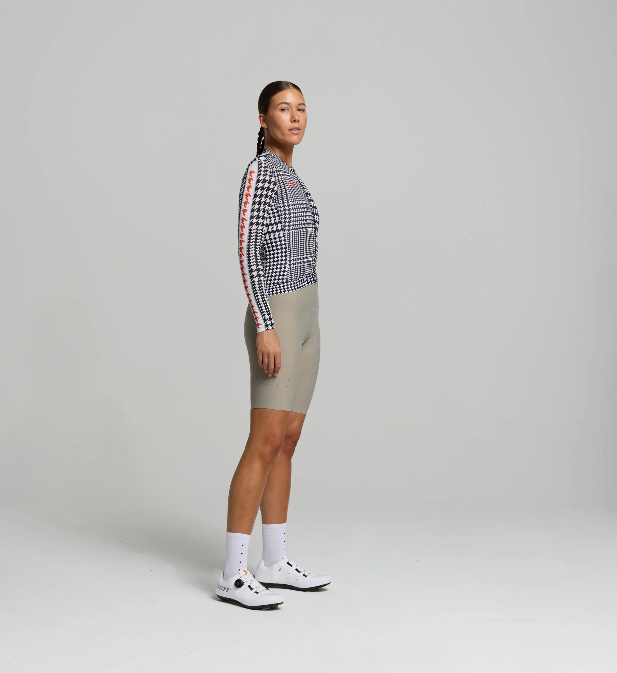 HoundsKNIT / Women's LS Training Jersey - Monochrome