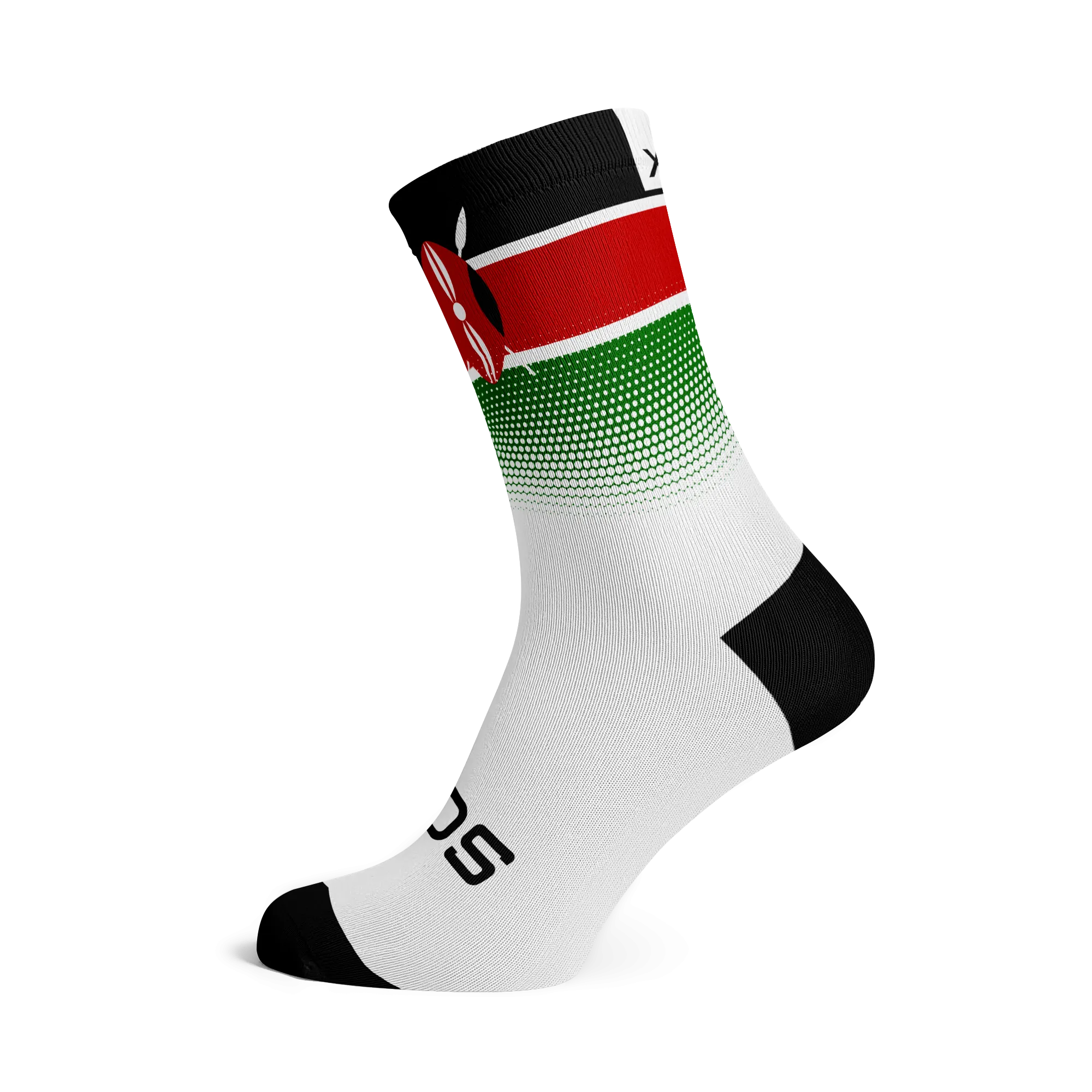 Kenya Flag Socks