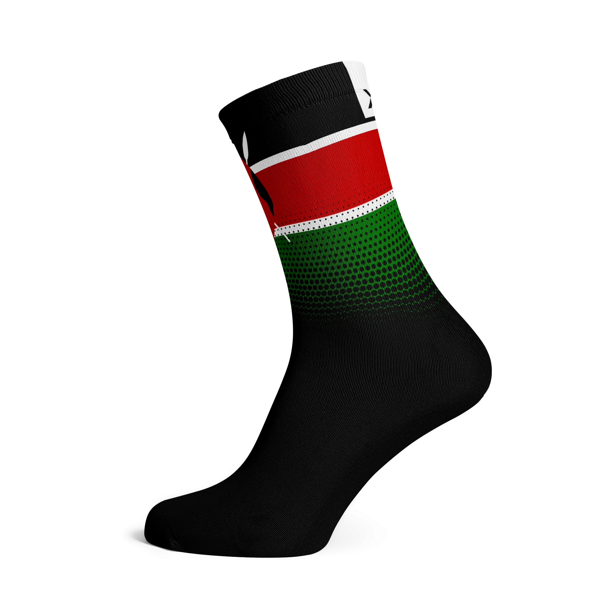 Kenya Flag Socks