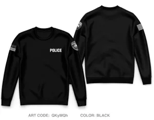 Lake Clarke Shores Police Dept Core Men's Crewneck Performance Sweatshirt - QKyMQh