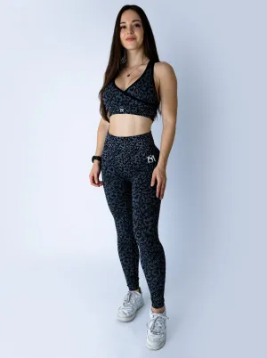 Leopard Collection Black Set