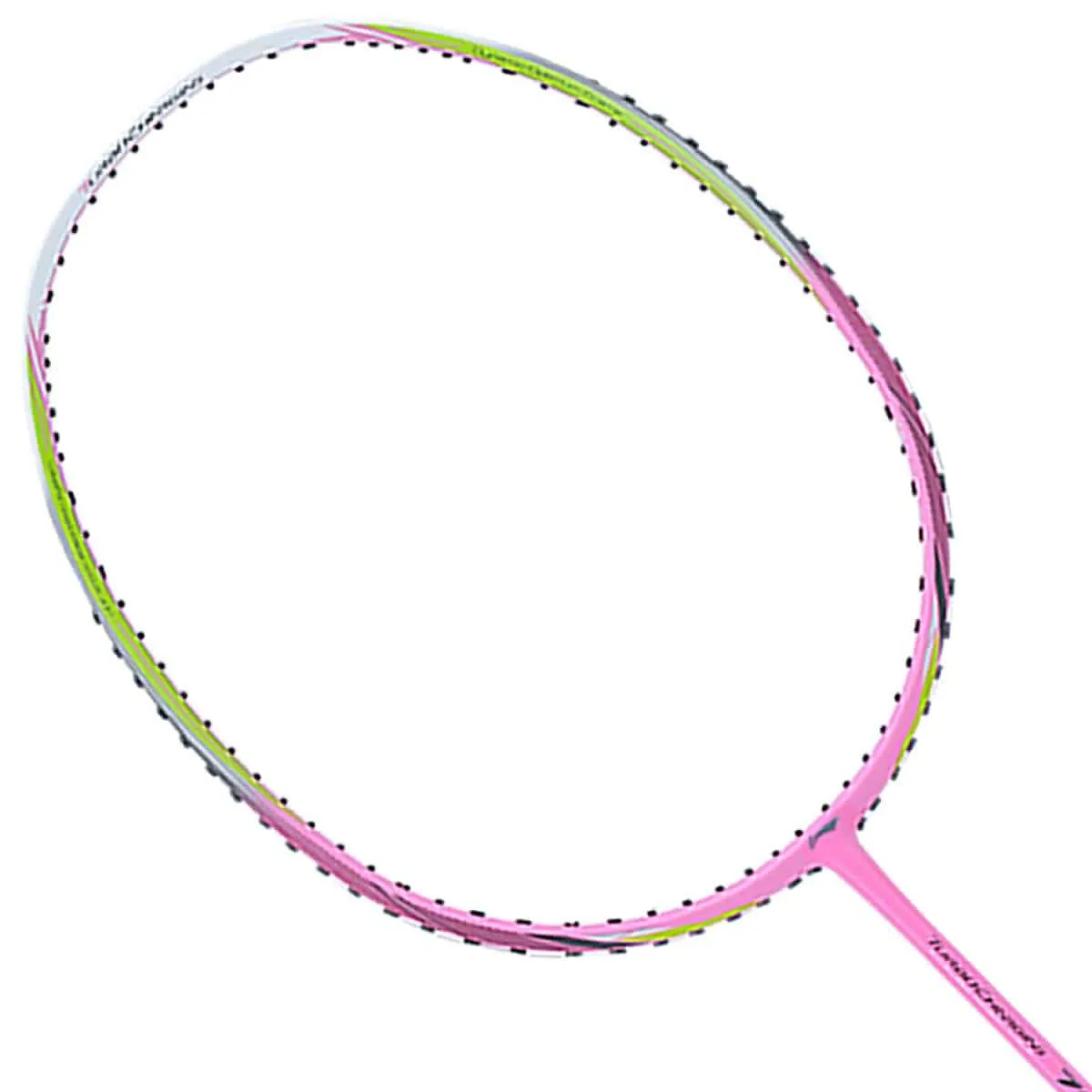 Li-Ning Turbo Charging 70 Instinct Badminton Racket - Pink